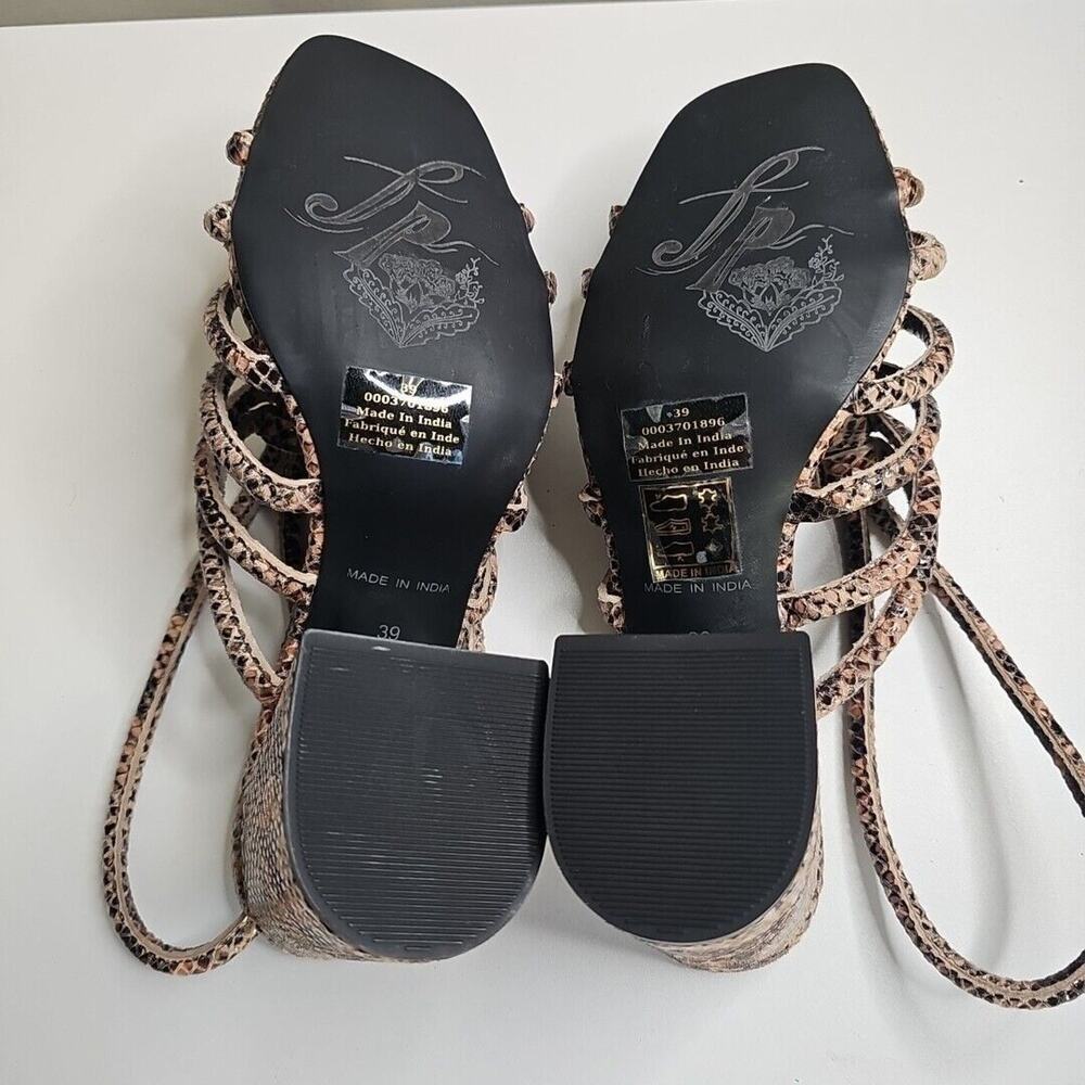 Free People Women's Colette Python Cinched Block … - image 4